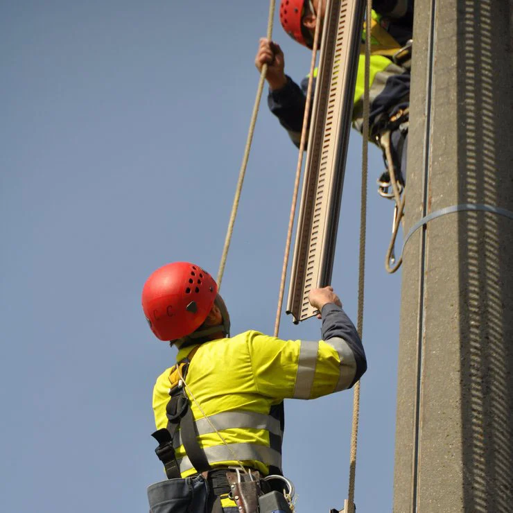 Construction of fall protection