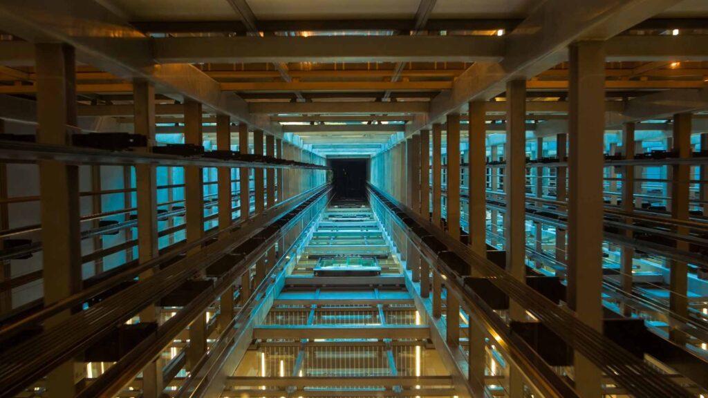 Absturzsicherung in Schächten